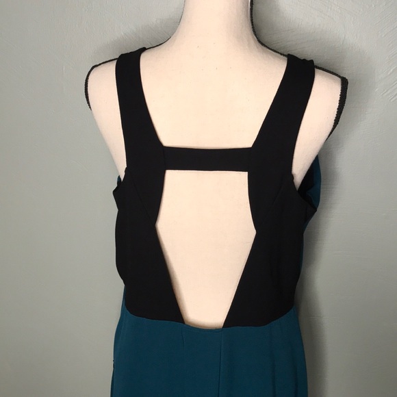 Noir open back party dress - Picture 5 of 9